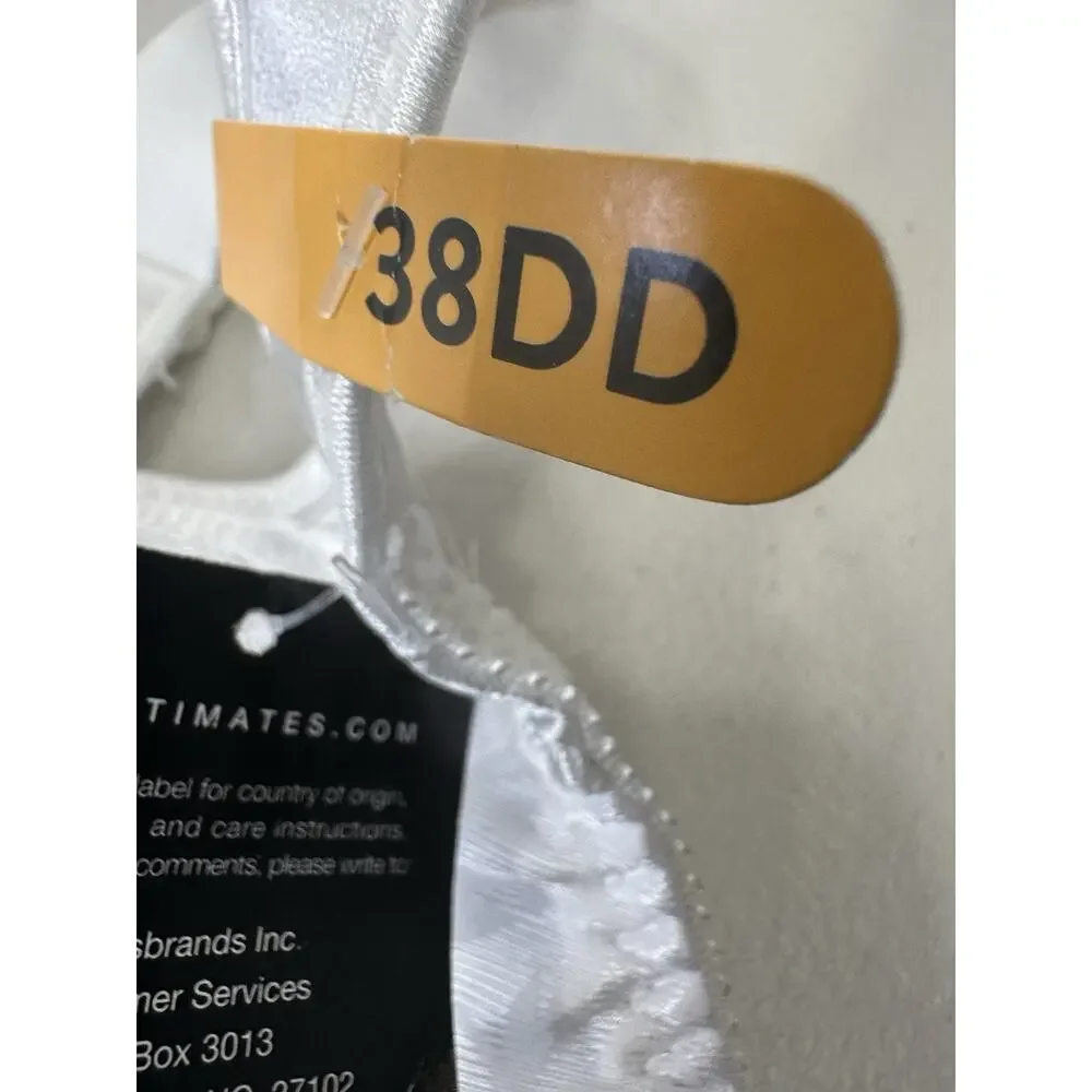 NWT Bali Minimizer Bra 38DD White Breathable Adjustable Support - Picture 3 of 15